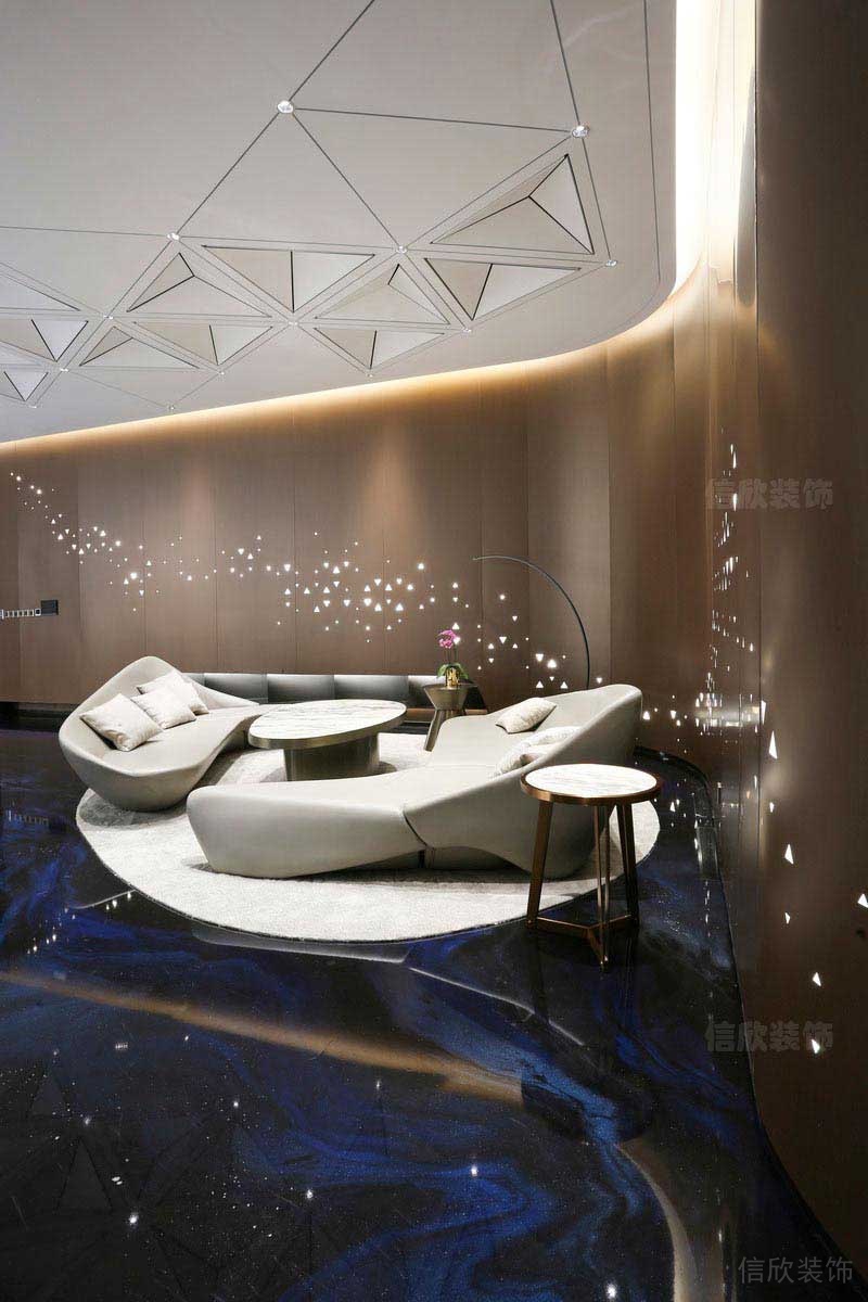 酒店休息區(qū)星空效果