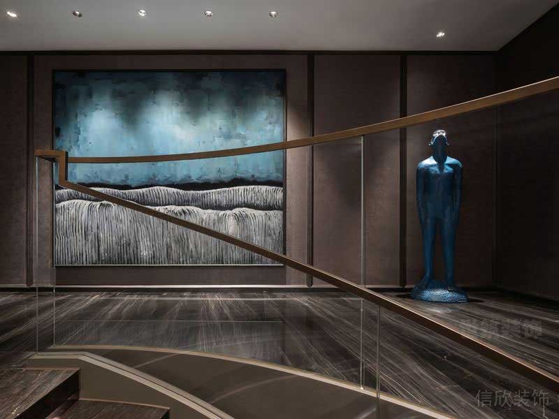 極簡(jiǎn)風(fēng)格展廳空間樓梯廳