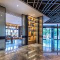 輕奢風(fēng)格展廳空間文化走廊