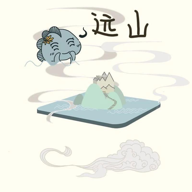 南山餐廳裝修設(shè)計效果圖品牌卡通形象