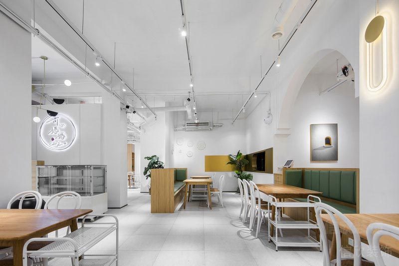 福田北歐風(fēng)格餐廳裝修火鍋店設(shè)計(jì)效果圖元素概念