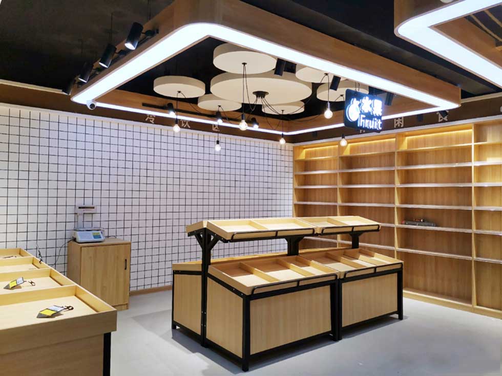 深圳精品水果店大廳裝修設(shè)計