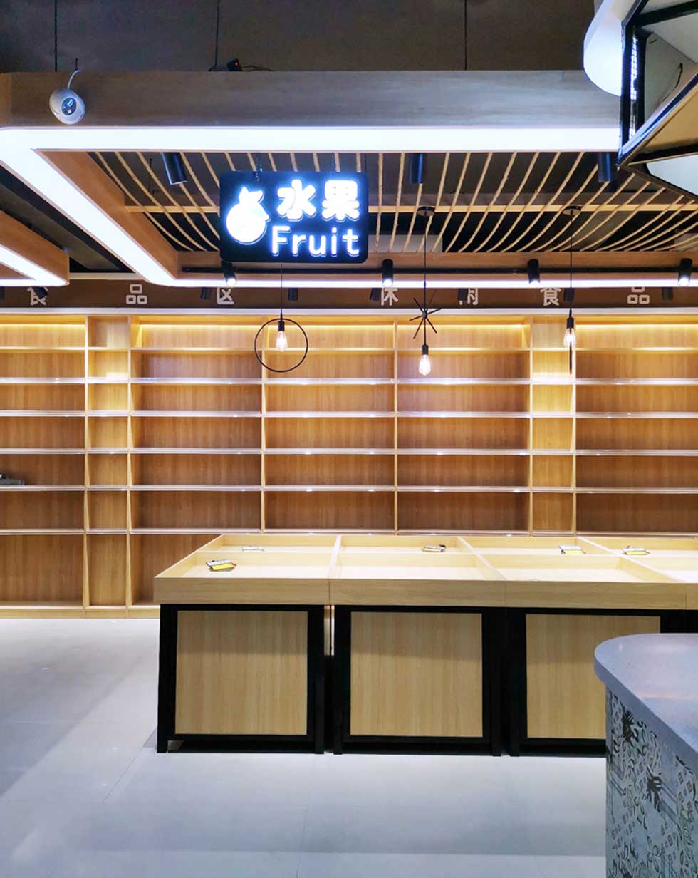 深圳精品水果店大廳裝修設(shè)計
