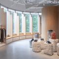 深圳市寶安區(qū)沙井現(xiàn)代風assemble By Réel概念零售店裝修設計原石島臺