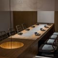 日式原木風(fēng)餐廳編織藤椅裝修設(shè)計(jì)
