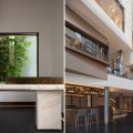 深圳市龍崗區(qū)新中式風(fēng)格餐廳白色開闊大廳裝修設(shè)計(jì)