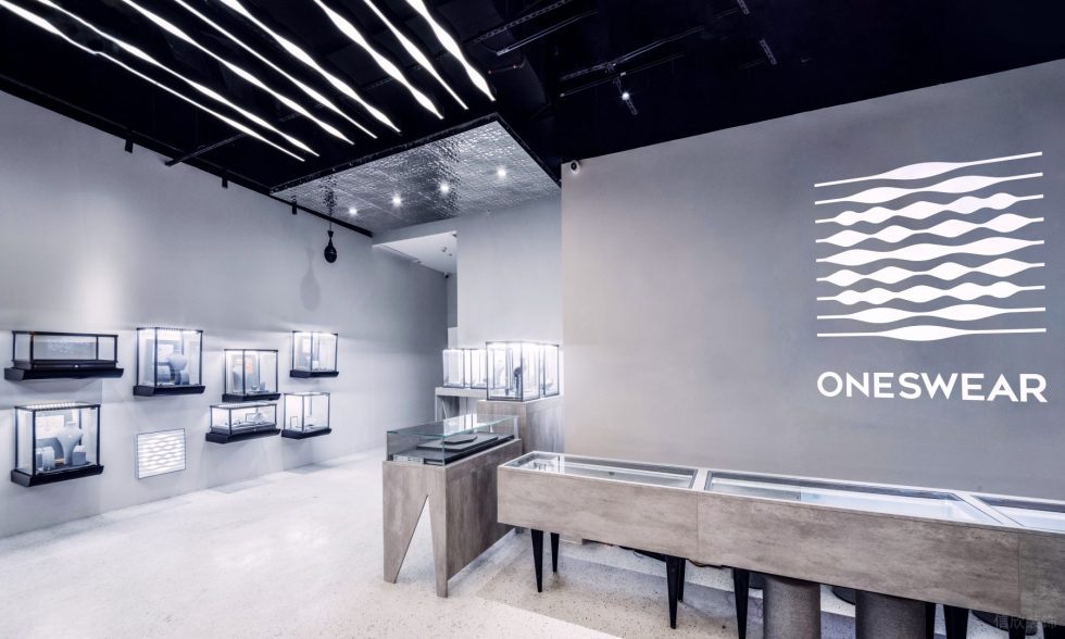 深圳市羅湖區(qū)蓮塘梵誓珠寶旗艦店裝修設(shè)計(jì) 接待臺