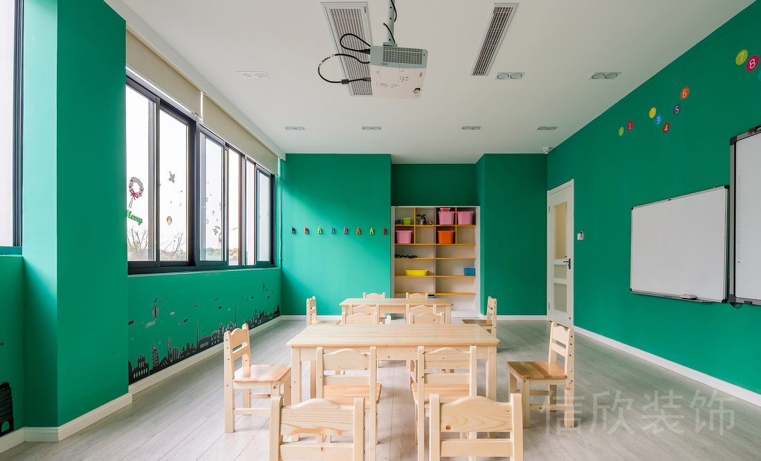 深圳市羅湖區(qū)嘉里中心愛(ài)未母語(yǔ)少兒文化教育培訓(xùn)機(jī)構(gòu)二樓多功能教室培訓(xùn)基地